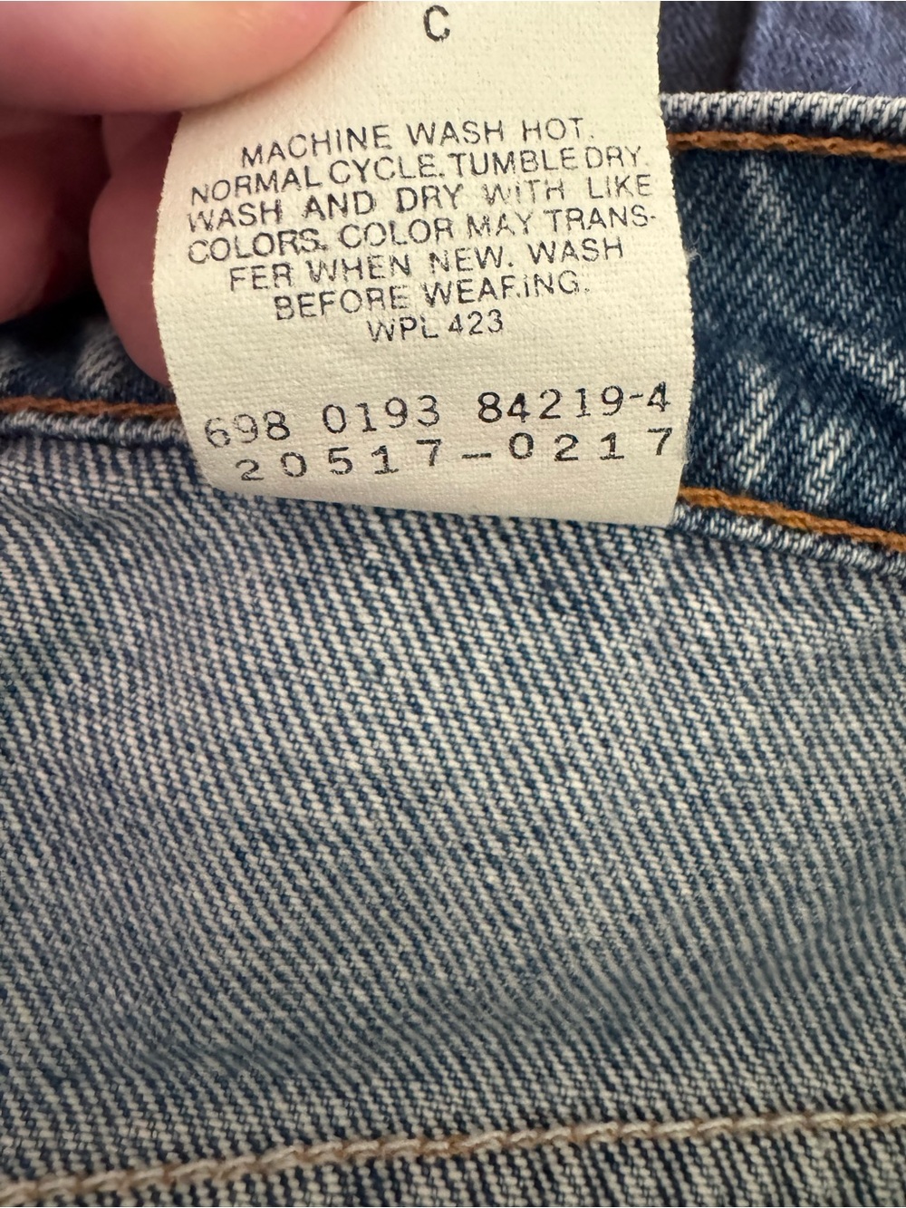 Vintage 90s Levis Orange Tab 517 Bootcut- 30x30 - Picture 7 of 7